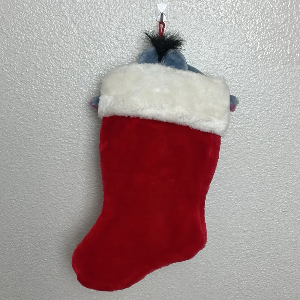 Eeyore Christmas Stockings Vintage 3D Disney Plush‎ Decoration Winnie The Pooh